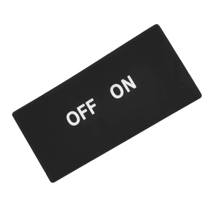 Steering Wheel Button Repair Decal | 1-Piece Car Interior Vinyl Sticker for Worn Buttons