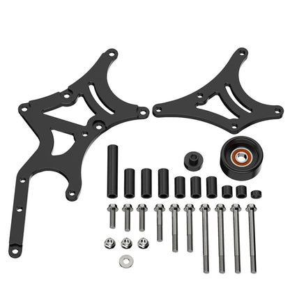 Driver-Side LS Truck Alternator & Power Steering Relocation Bracket Kit (1999–2014)
