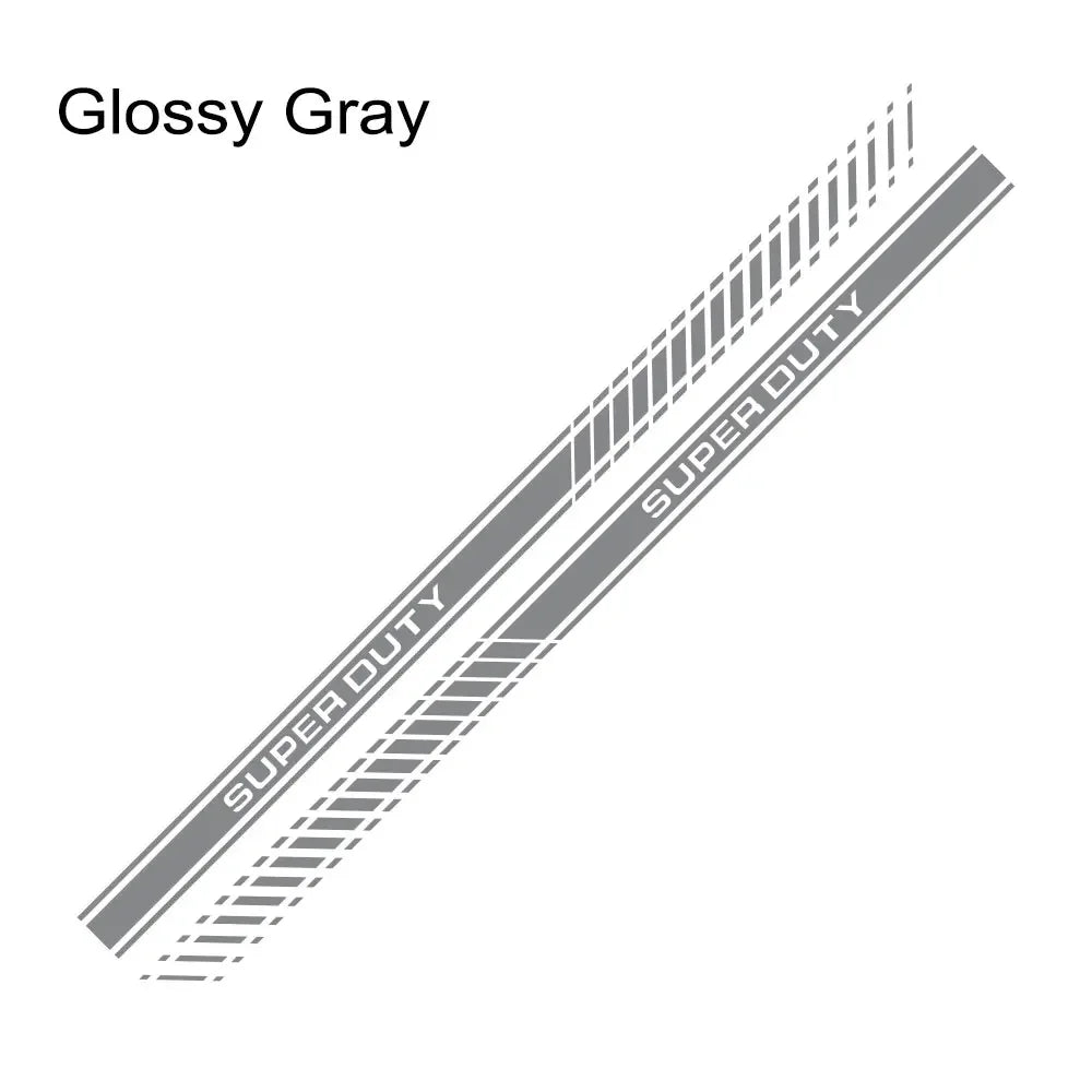 Door Side Body Stripe Decal for Ford Super Duty F-250 / F-350 / F-450 | Vinyl Truck Sticker 2-Pack