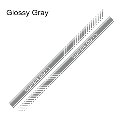 Door Side Body Stripe Decal for Ford Super Duty F-250 / F-350 / F-450 | Vinyl Truck Sticker 2-Pack