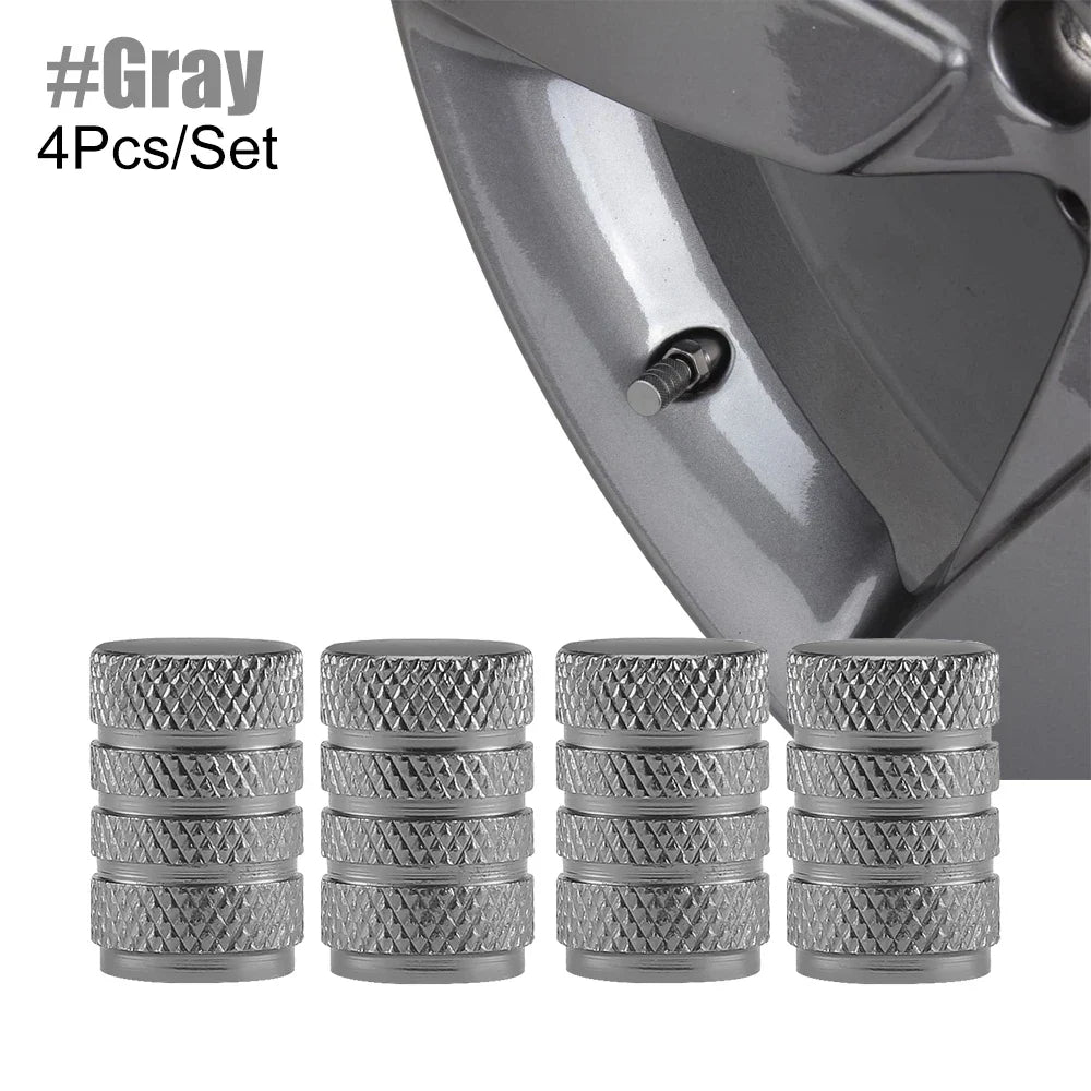 Aluminum Tire Valve Caps | Dustproof Universal Stem Covers