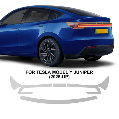 Precut PPF for Tesla Model Y Juniper (2025–2026) | TPU Headlight, Door Handle, Mirror & Tail Light