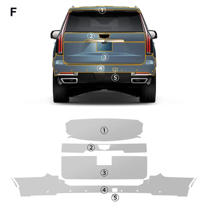 Precut PPF for Cadillac Escalade (2025+) | TPU Paint Protection Film Clear Bra