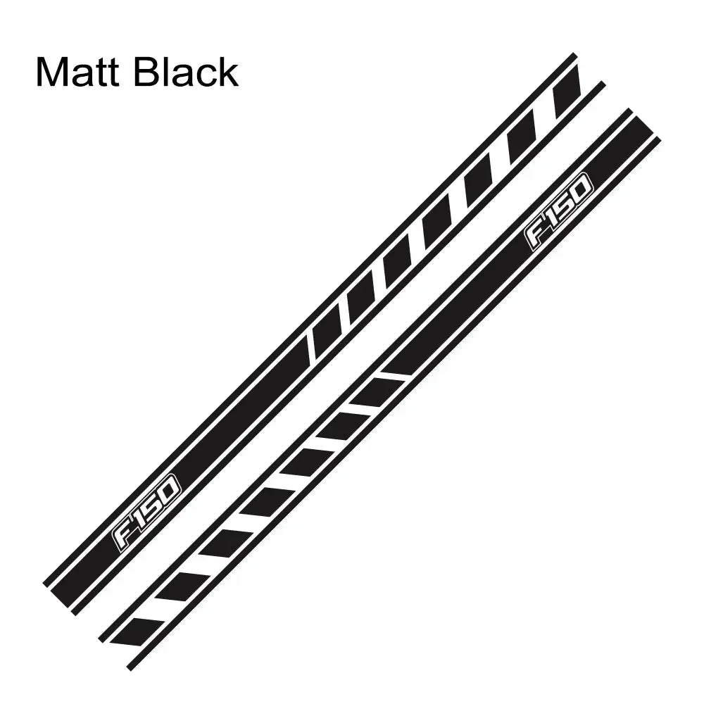 Door Side Skirt Stripe Decal for Ford F-150 Raptor | 2-Piece Pickup Truck Vinyl Graphic