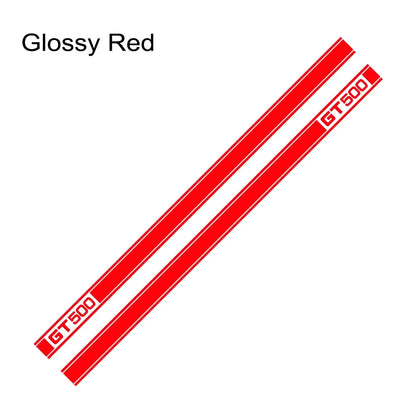 Long Door Side Skirt Stripe Decal for Ford Mustang Shelby GT500 | Sport Vinyl Sticker