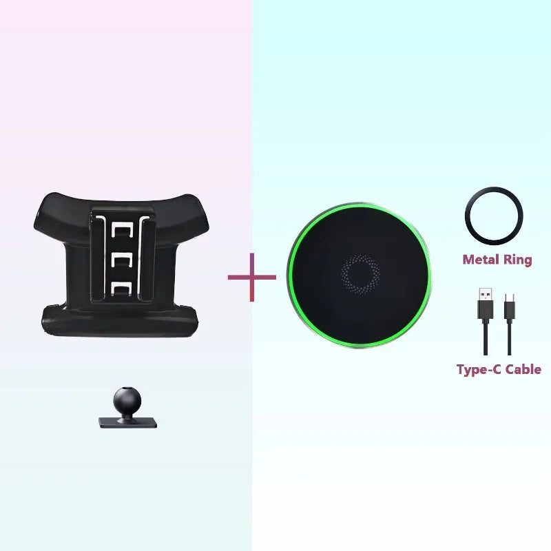 Magnetic Car Phone Holder for JEEP Renegade 2016-2021 with 15W Wireless Charging