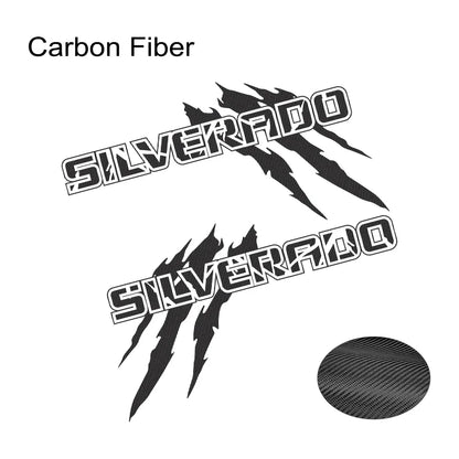 Claw Style Bed Side Decal for Chevrolet Silverado 1500 / 2500 / Z71 / S10 | Pickup Vinyl Graphic