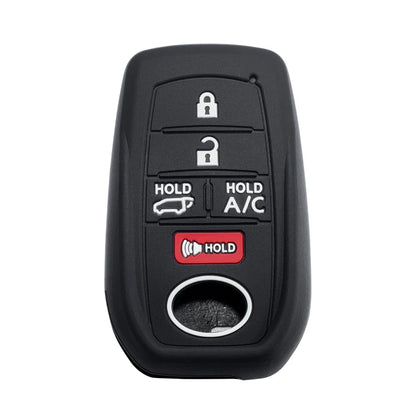 Silicone Key Fob Cover for Toyota Rav4 Corolla Camry Highlander Prius