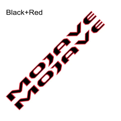 Jeep Gladiator Mojave Hood Decal – Vinyl Letter Graphic Sticker Set | Engine Hood Cover (2 Pcs)