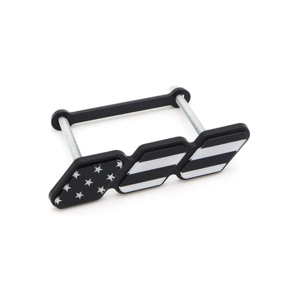 TRD Tri-Color Grille Badge Emblem for Toyota Tacoma / Tundra / 4Runner / Highlander | 3-Piece ABS Set