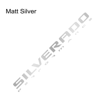 Front Windshield Decal for Chevrolet Silverado 1500 / 2500 / Z71 | Custom Vinyl Graphic