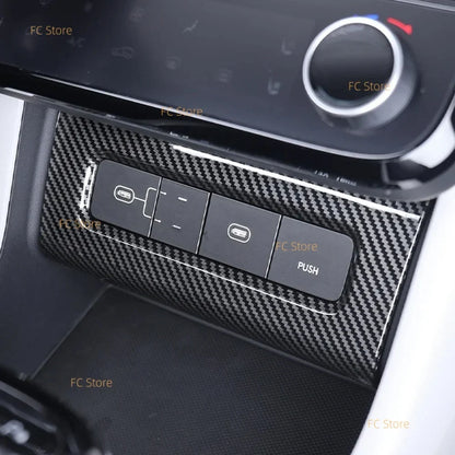 For Hyundai Tucson NX4 2025 2026 Center Console USB Port Frame Trim