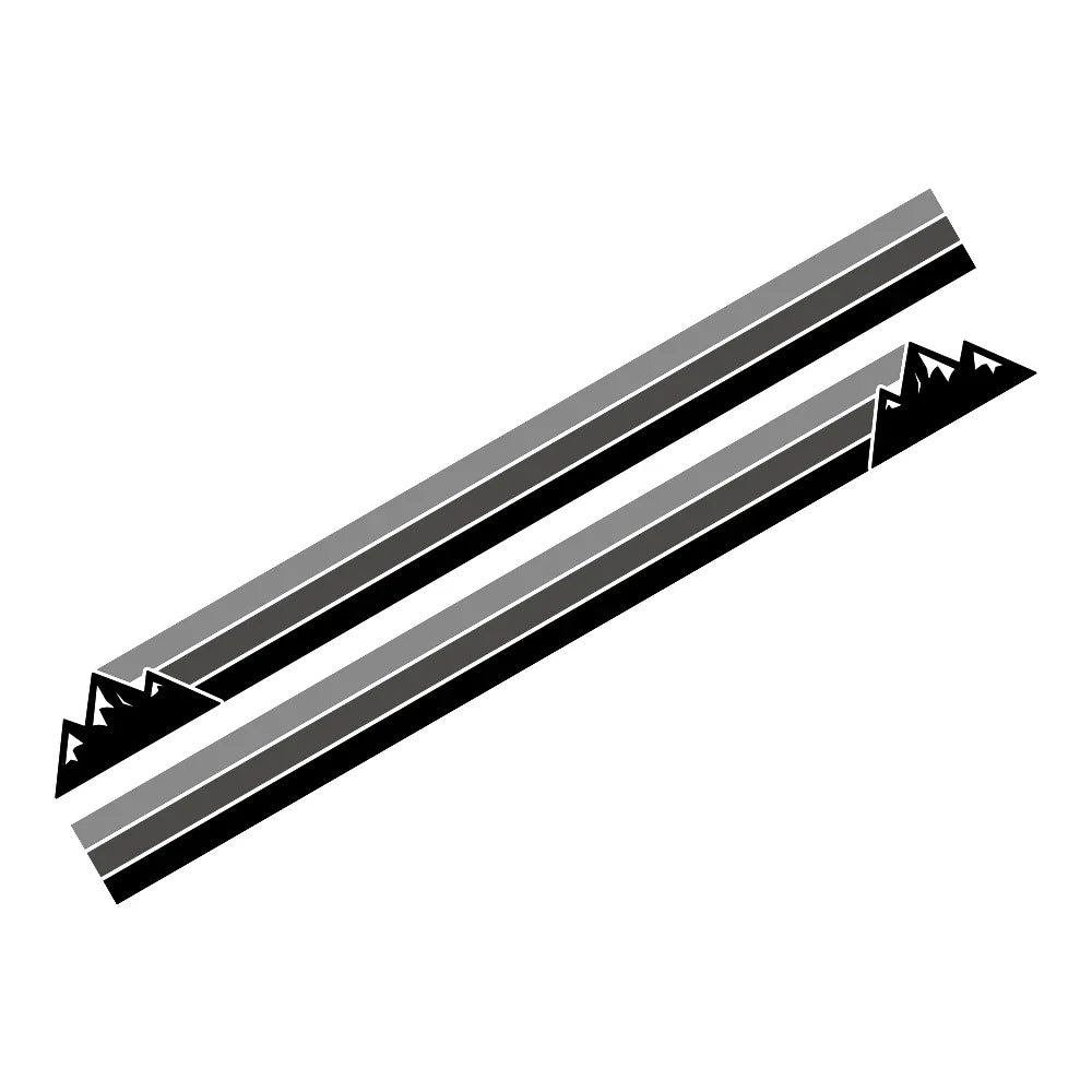 Door Side Decal Lettering Kit for Ford Bronco | Waterproof PVC Vinyl Wrap Graphics