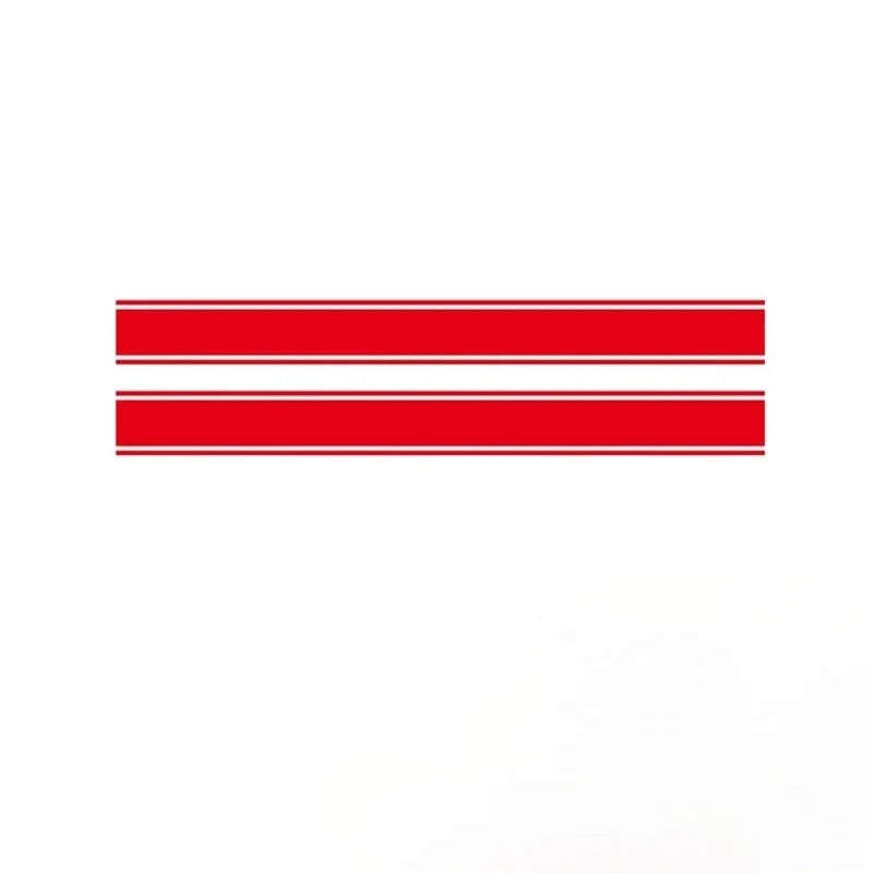Sport Stripe Hood Bonnet Decal for Mini Cooper (R50–R61, F54–F60) | 2-Piece Engine Cover Vinyl Sticker