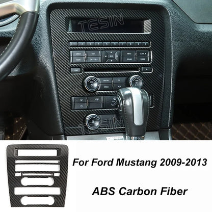 Carbon Fiber Grain Interior & Exterior Decoration Sticker for Ford Mustang (2009-2014) | Kit