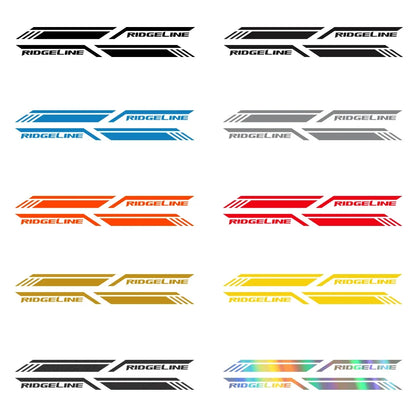 4x4 Trunk Side Stripe Decal for Honda Ridgeline | Vinyl Truck Graphics