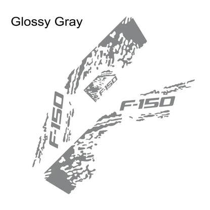 Ford F-150 Raptor Body Side Graphic Kit – Splash Grunge Vinyl Decal Set (3 Pcs) | 12 Finishes