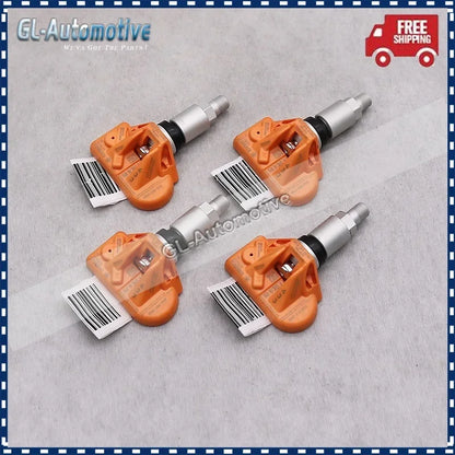 4PCS TPMS Tire Pressure Sensor 433MHz 5Q0907275F | Compatible with Audi VW Porsche Bentley McLaren