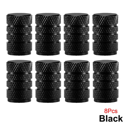 Aluminum Tire Valve Caps | Dustproof Universal Stem Covers
