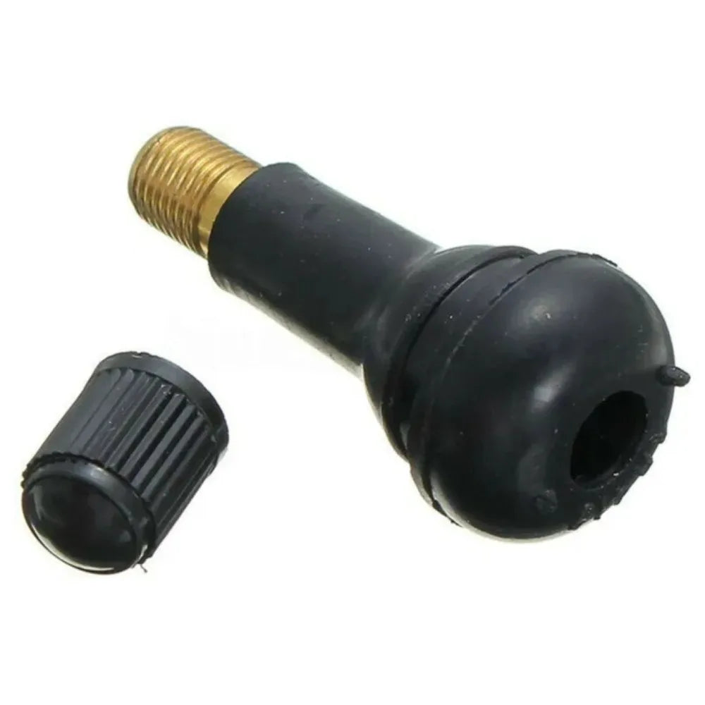 TR413 Tire Air Nozzle Valve Stem Set | 10 or 25 Pack Rubber Snap-in Car Accessories