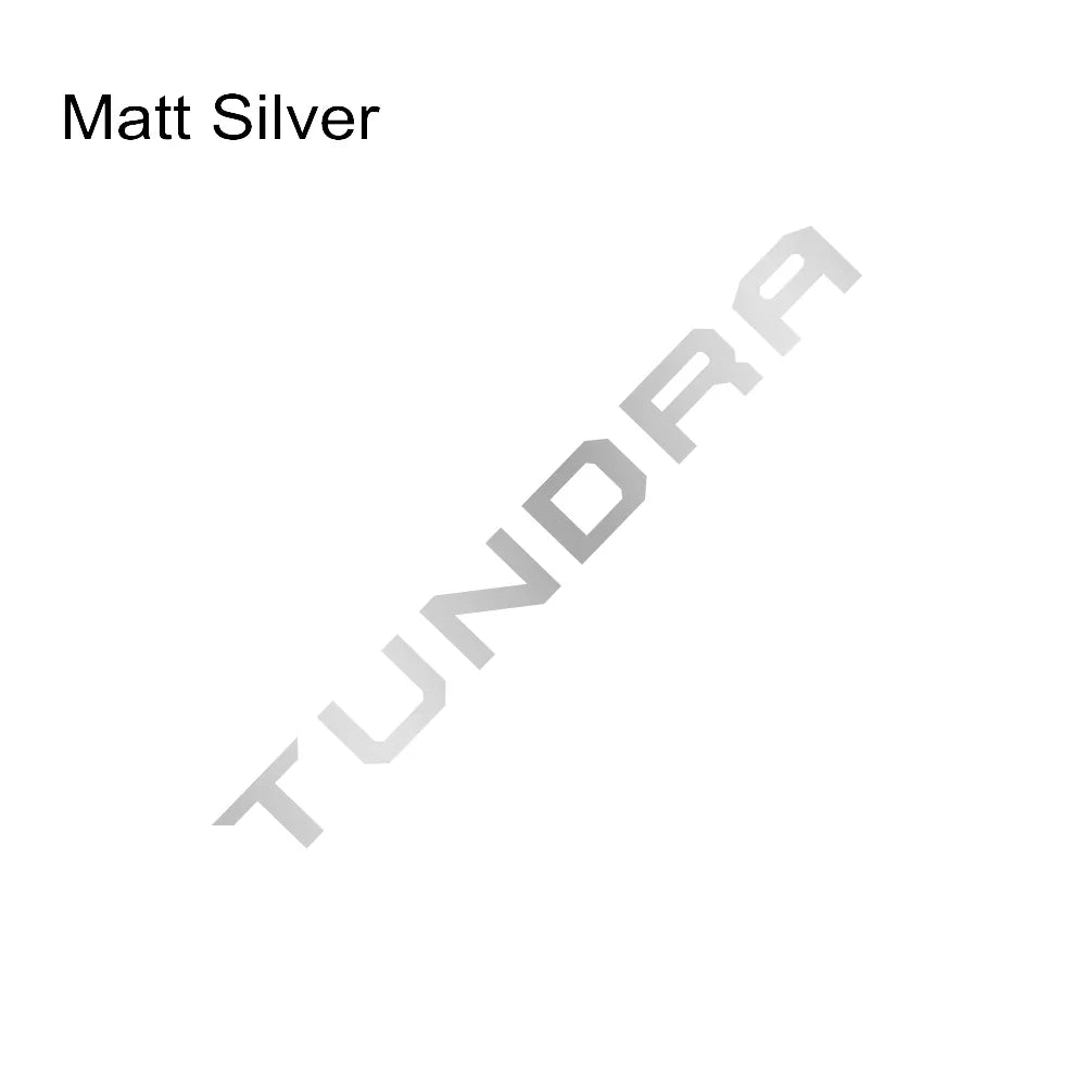Tailgate Insert & Indent Letter Decal for Toyota Tundra (2014–2019) | Vinyl Pickup Sticker