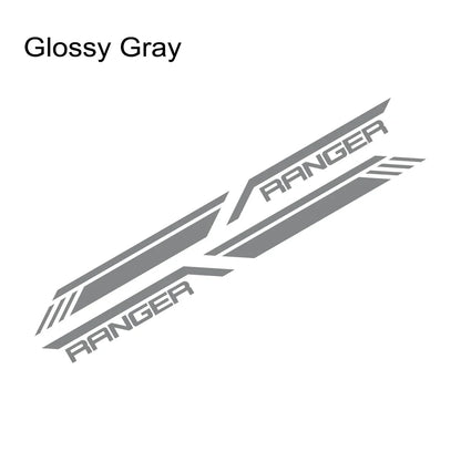 Side Stripe Decal for Ford Ranger Raptor T6 / XLT / T7 / T8 | Pickup Bed Vinyl Graphic