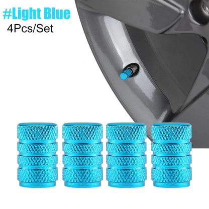 Aluminum Tire Valve Caps | Dustproof Universal Stem Covers
