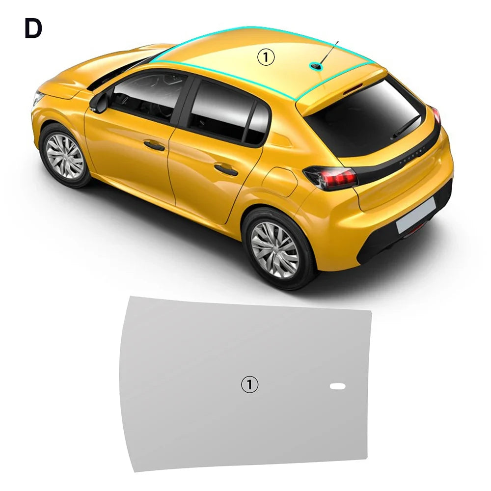 Precut PPF for Peugeot 208 (2019–2025) | TPU Paint Protection Film Clear Bra