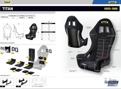 Sabelt Titan Racing Seat