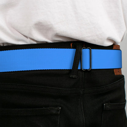 Built Ford Tough Seatbelt Belt - Baby Blue Webbing