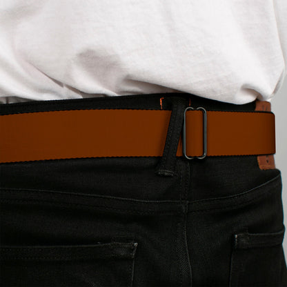 Built Ford Tough Seatbelt Belt - Brown Webbing