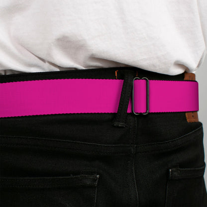 Built Ford Tough Seatbelt Belt - Fuchsia Webbing