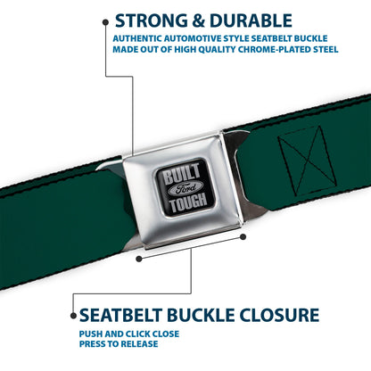 Built Ford Tough Seatbelt Belt - Hunter Webbing