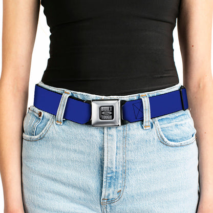 Built Ford Tough Seatbelt Belt - Royal Webbing