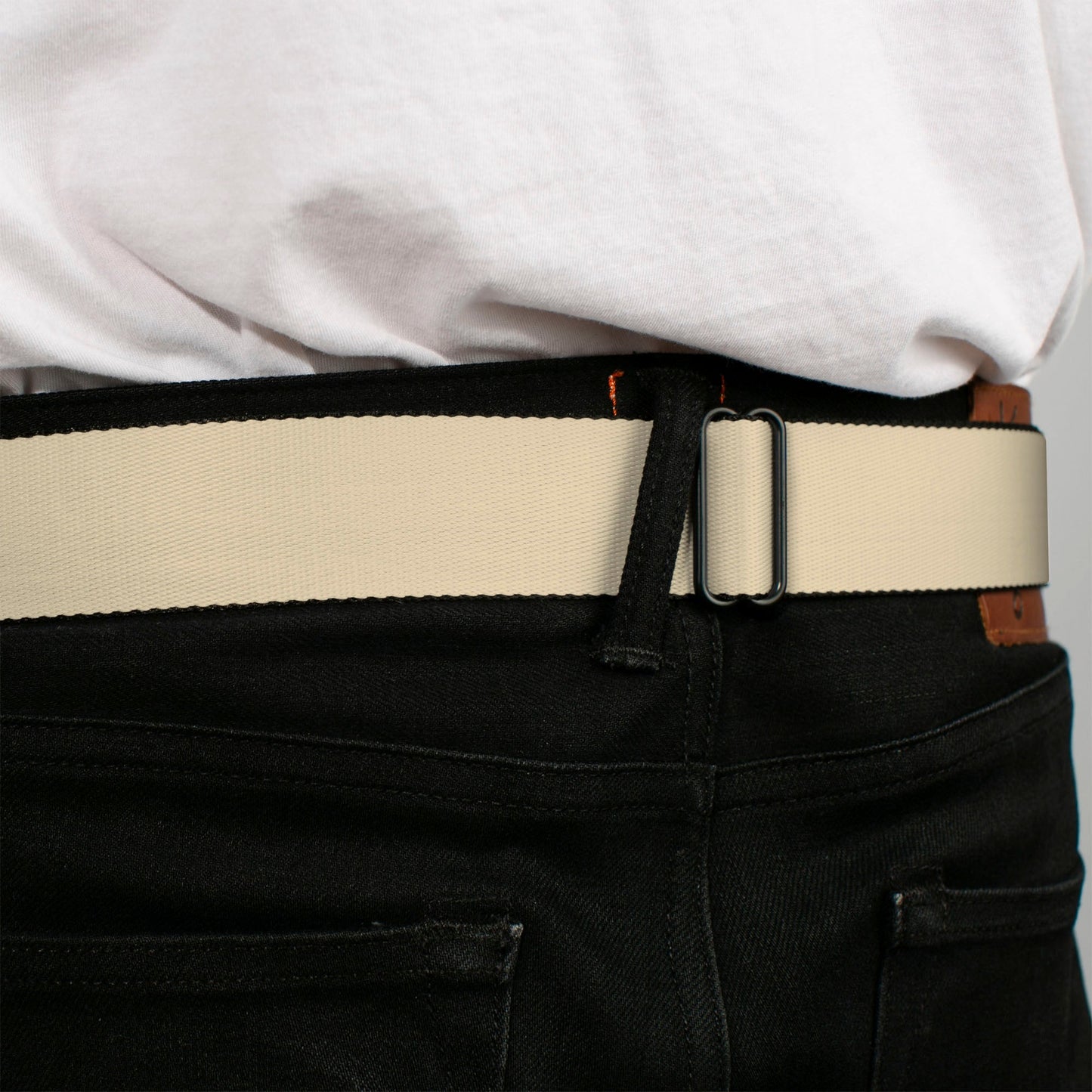 Built Ford Tough Seatbelt Belt - Tan Webbing