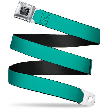 Built Ford Tough Seatbelt Belt - Teal Webbing