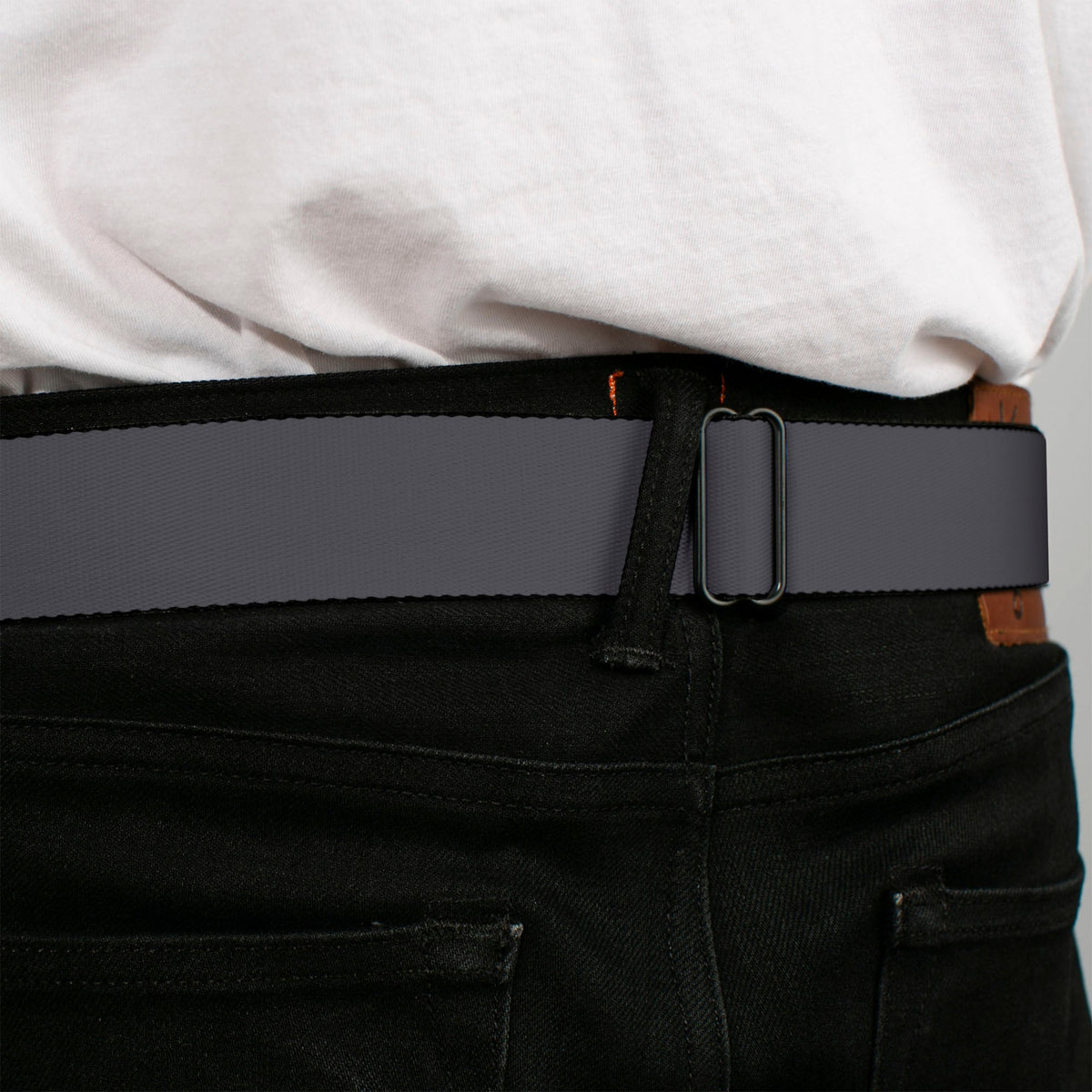 C6 Seatbelt Belt - Charcoal Webbing