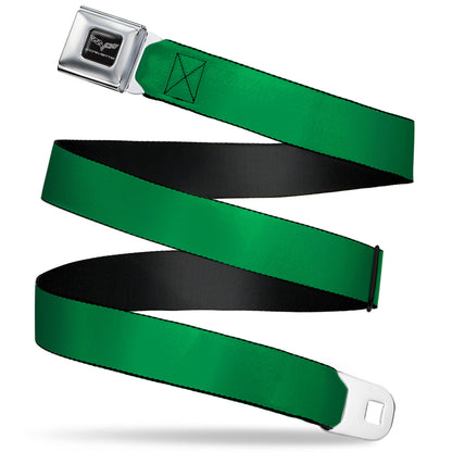 C6 Seatbelt Belt - Green Webbing
