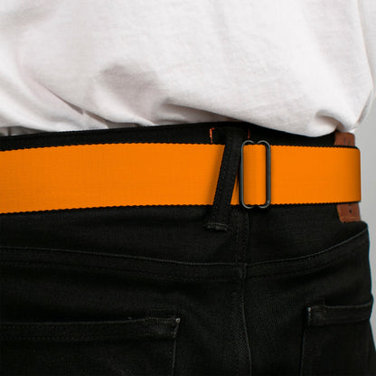 C6 Seatbelt Belt - Orange Webbing