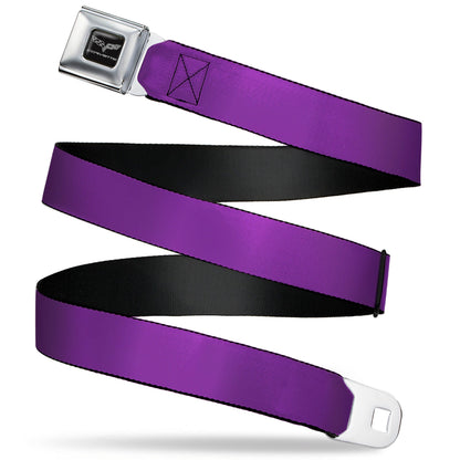 C6 Seatbelt Belt - Purple Webbing