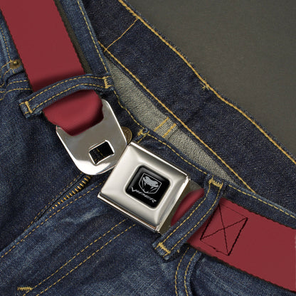 Dodge Viper Seatbelt Belt - Burgundy Webbing