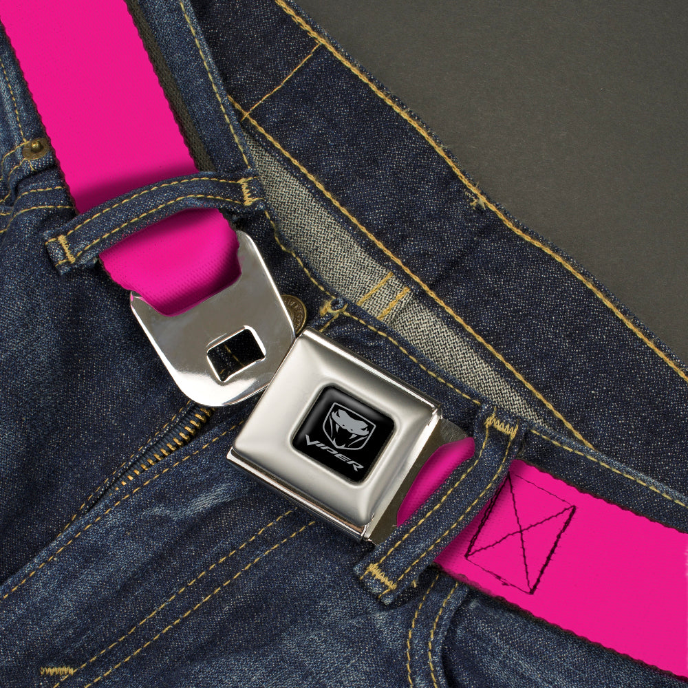 Dodge Viper Seatbelt Belt - Fuchsia Webbing