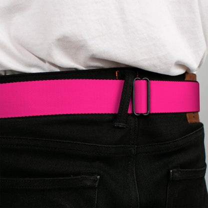 Dodge Viper Seatbelt Belt - Neon Pink Webbing