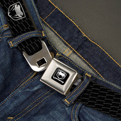 Dodge Viper Seatbelt Belt - Dodge Viper REPEAT w/Text Webbing