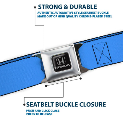 Honda Seatbelt Belt - Baby Blue Webbing