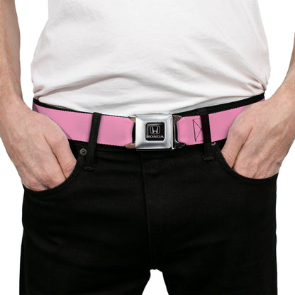 Honda Seatbelt Belt - Baby Pink Webbing