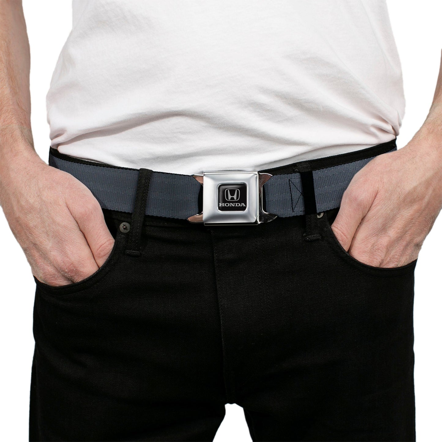 Honda Seatbelt Belt - Black Panel Webbing