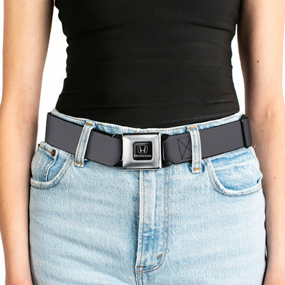 Honda Seatbelt Belt - Charcoal Webbing