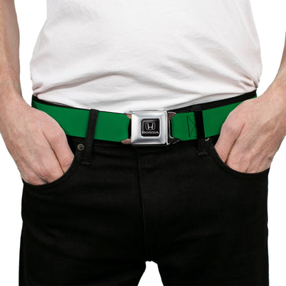 Honda Seatbelt Belt - Green Webbing