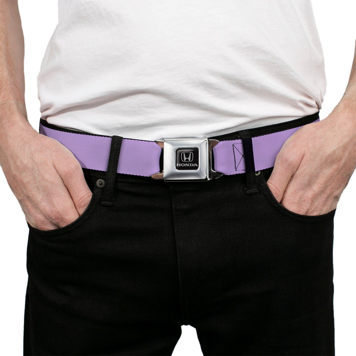 Honda Seatbelt Belt - Lavender Webbing